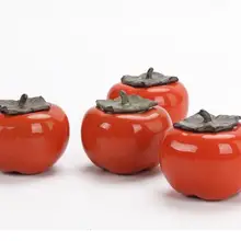 Креативный чайный горшок для хурмы сердце керамический уплотнитель банка