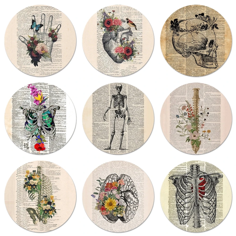 Skeleton Heart Rib Cage X-Ray Kitchen Home Decor Refrigerator Magnetic Stickers bottle Beer Opener | Дом и сад