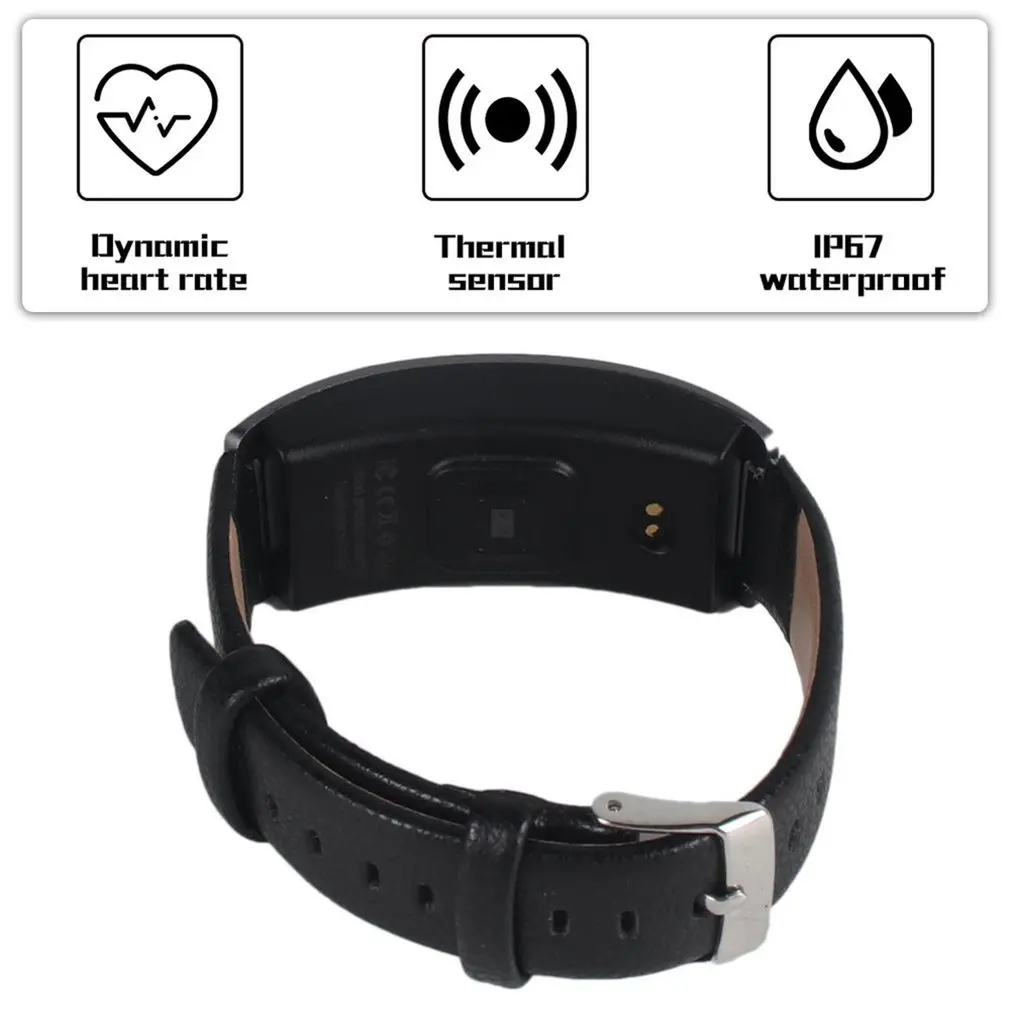 New Waterproof Wristband Blood Oxygen Heart Rate Monitor Smart Bracelet Pedometer Healthy Sleep Color Screen Smart Bracelet Hot