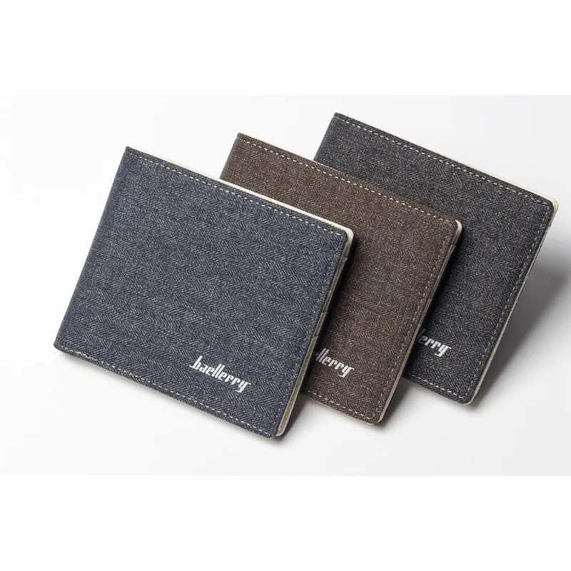 

Vogvigo Ultra-thin Layer Men Boy Coin Purses PU Leather Buckle Wallets Key Money Bag Clutch Card Holder Organiser