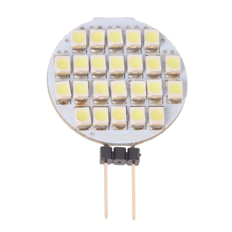New 24 SMD LED Spot Light Bulb Lamp G4 Real White DC 12V | Лампы и освещение