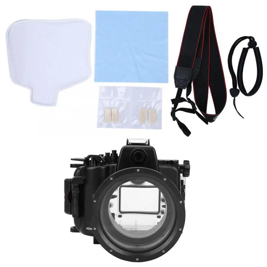 sport camera accessories 40M 130ft Waterproof Camera Housing Case for Canon 5D3 5D4 5DMarkIII 5DMarkIV 24-105mm action cam