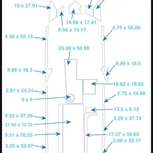 2013- Malibu 24MXZ коврик для кокпита лодка EVA Тиковый настил 1/" 6 мм
