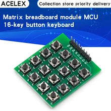 Module de clavier à 8 broches, 4x4, 4x4, matrice 16 touches, Module MCU pour arduino