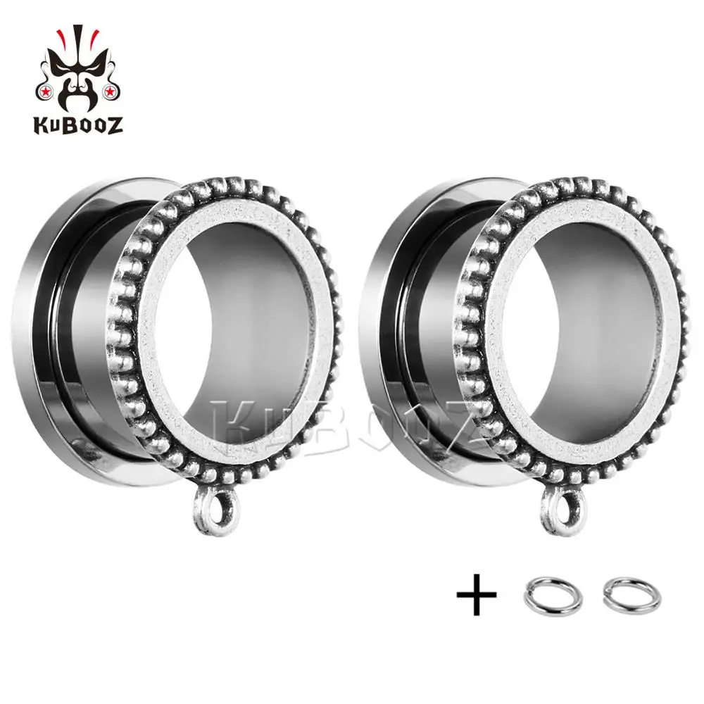 Kubooz, новинка, Ретро стиль, сделай сам, подвеска, удлинение уха, пирсинг, ювелирное изделие, серьги, подарок для унисекс, модный стиль, 6 мм до 30 мм - Окраска металла: style 2