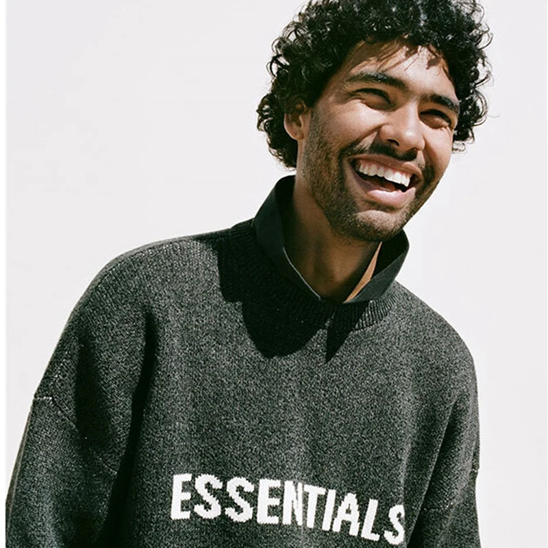 

202020 Pullover Sweater 100% 1:1 fog essentials loose ovesized winter top hip hop cotton