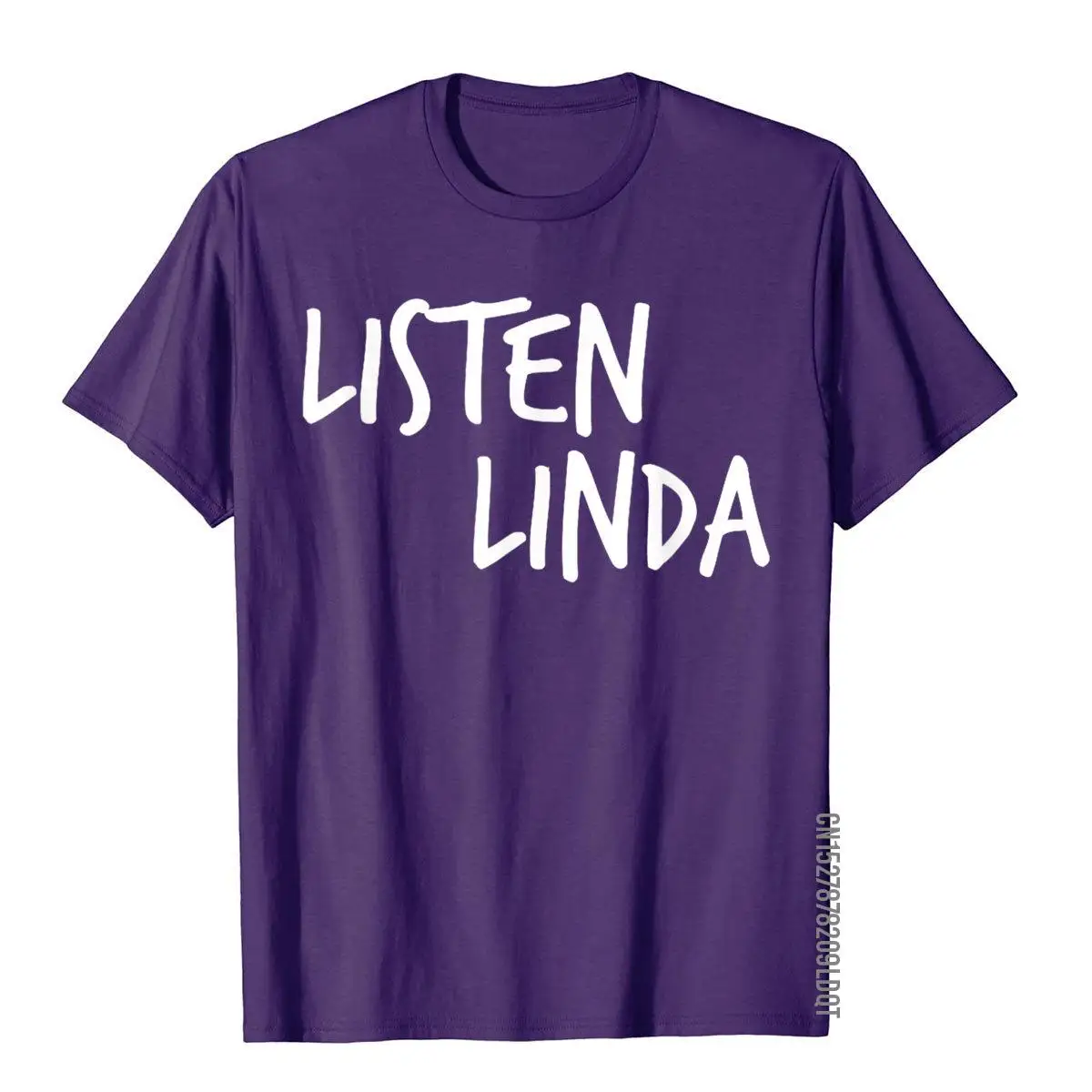 Listen Linda tshirt funny shirts. Mom gift__B12205purple