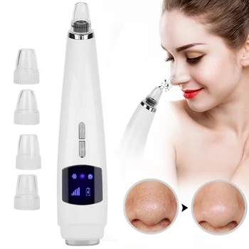 

Acne Blackhead Removal Machine Blue Light Cold Hot Compress Pores Cleaning Blackhead Removal Tool Facial Skin Care Beauty Device