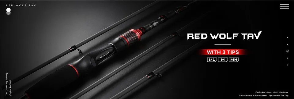 red wolf universal spinning combo