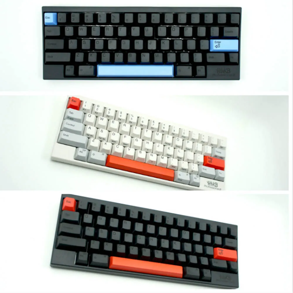 Для LEOPOLD Realforce HHKB cap acitive Keyboard ESC Enter пробел PBT Key cap s синий зеленый красный цвет