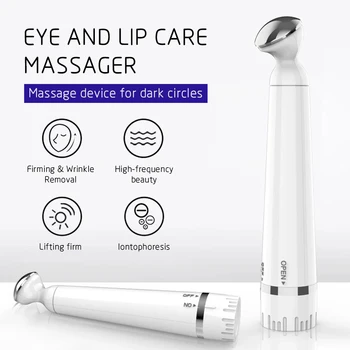 

Professional Mini Electric Vibration Eye Massager Anti-Ageing Wrinkle Dark Circle Pen Removal Rejuvenation Eye care Massager