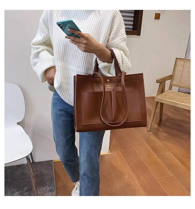 Bag female new wild wide shoulder strap Messenger bag fashion retro shoulder broadband trend wild