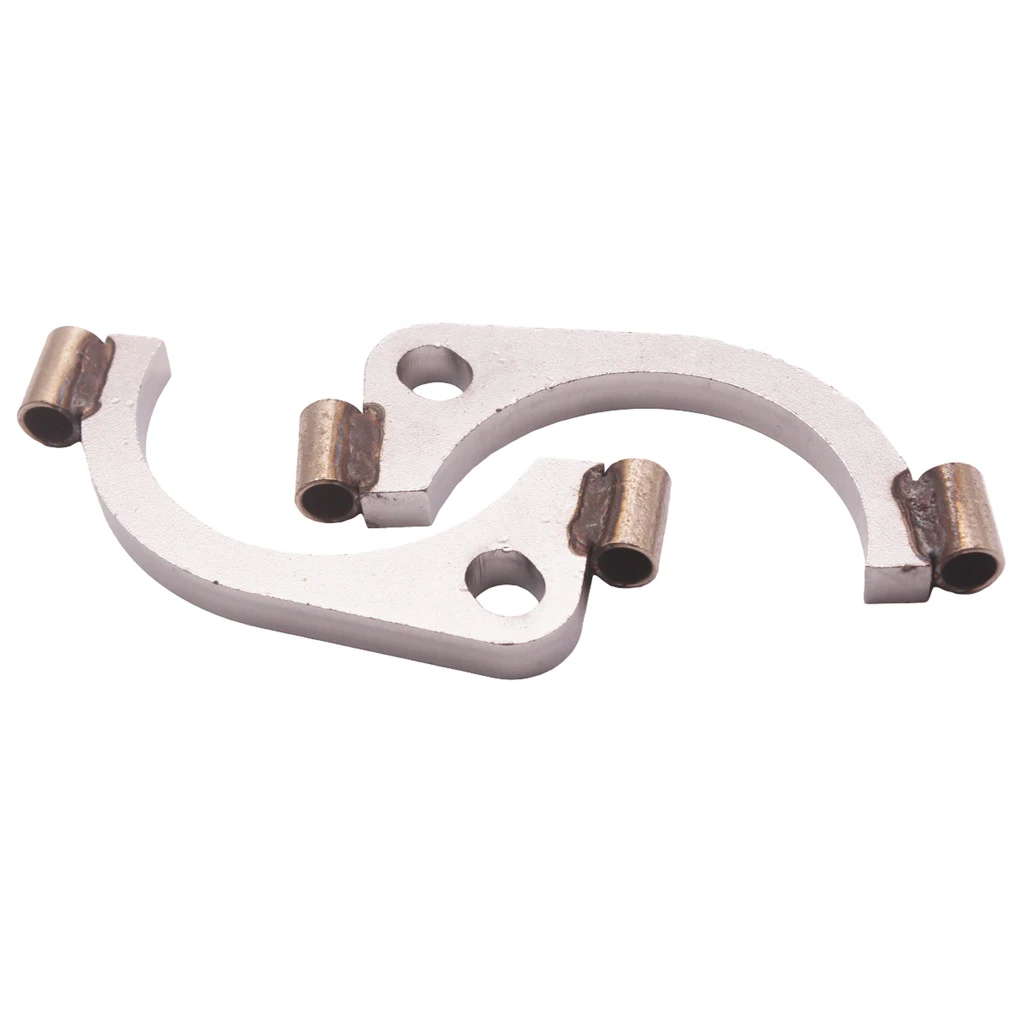 3'' Universal Mild Steel Flange Exhaust Pipe 2 bolt oval Cat Back Header