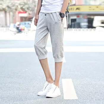 

A533 Large size shorts men shorts for men summer color code Male Fitness Men's casual fifth loose summer