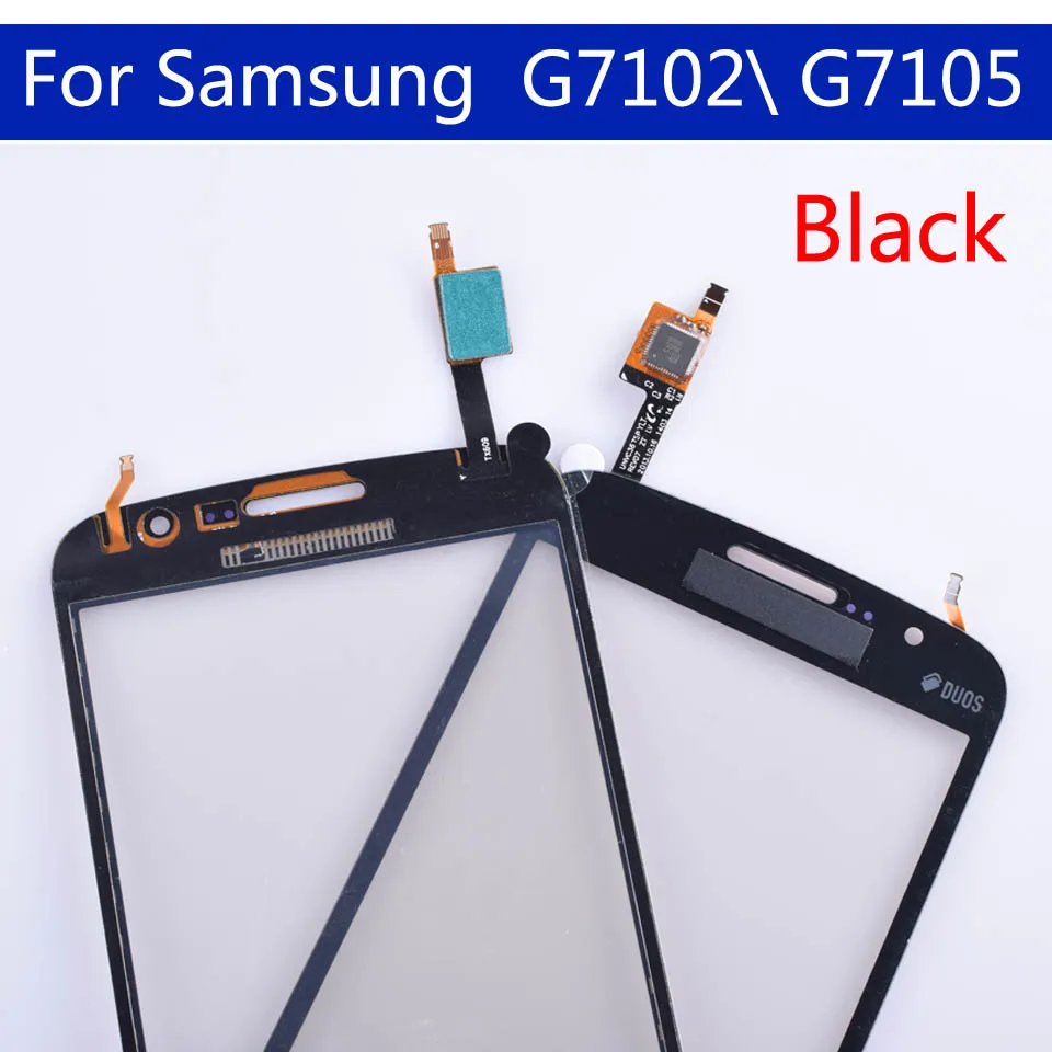 Сенсорная панель для Samsung Galaxy Grand 2 G7102 G7105 G7106 G7108 G710 10 шт. в партии|Сенсорные панели