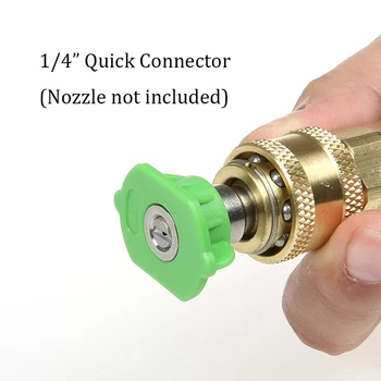

Quick Release Connector Clean Adapter 1/4\" Water Lance Coupling Fitting Washing