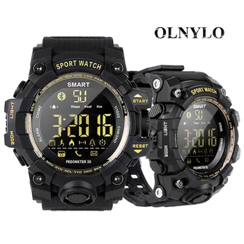 

New MK28S Sports Smart Watch Pedometer Fitness Tracker Watch Message Call Reminder Remote Control IP67 Waterproof Smarthwatch