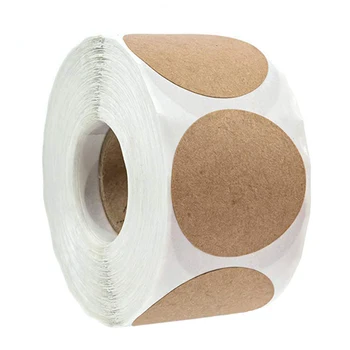 

500pcs Round Scratch Off Sticker Party Activity Sticker 300 Labels Stickers Scrapbooking for Package Stationery Sticker