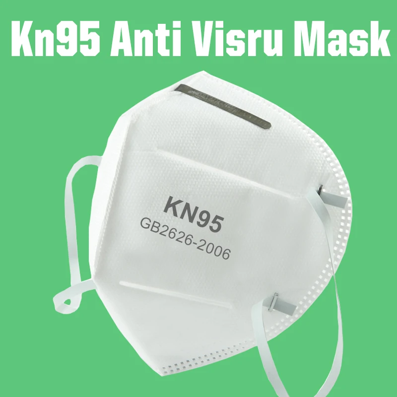 

Anti Virus Mask 100pcs Mask Coronavirus N95 Protection Mask 5 Layer Filter Anti Dust Masks Unisex Pm2.5 Facial Protective Mask