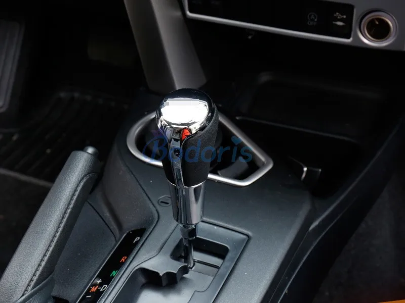 Для Toyota RAV4 XA40 хромированная внутренняя литейная накладка на рычаг переключения передач автомобиля Стайлинг аксессуары