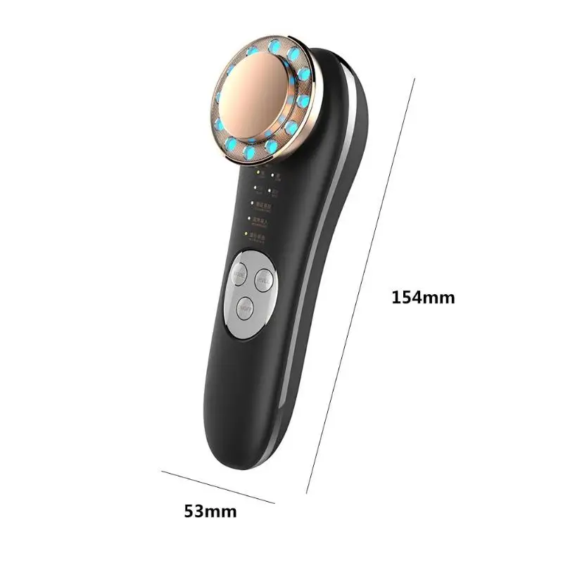 8 в 1 EMS радиочастотный светодиодный, фотонный косметическое терапевтическое устройство, антивозрастной уход за лицом, подтягивающий глаза, инструменты для ухода за кожей лица
