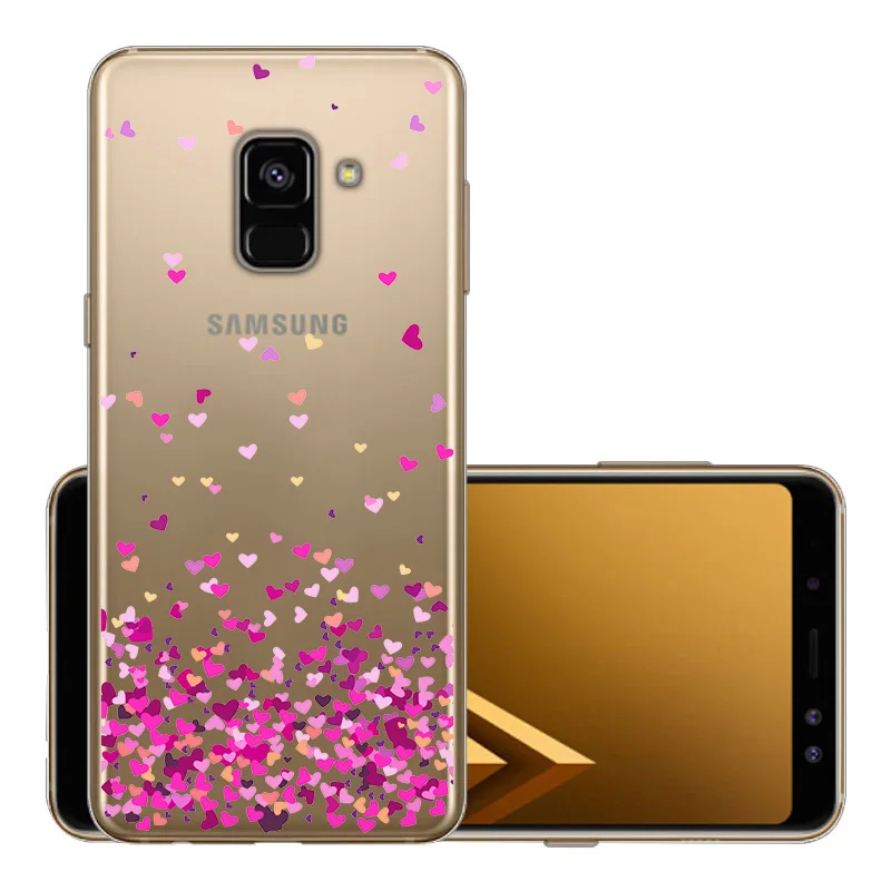 CROWNPRO, мягкий ТПУ чехол для samsung Galaxy A8, чехол, задняя крышка для телефона, чехол для samsung A8, чехол для samsung A8 Plus - Цвет: FHX