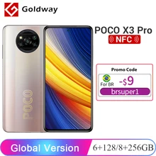 Global Version POCO X3 Pro 6GB RAM 128GB ROM / 8GB RAM 256GB ROM Mobile Phone Snapdragon 860 120Hz DotDisplay 5160mAh 33W NFC