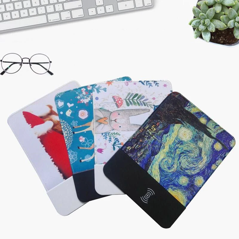

Mobile Phone Qi Wireless Charger Charging Mouse Pad Mat For IPhone X /8 8Plus For Samsung S8 Plus /S7 S6 Edmsung /huawei