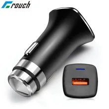 Автомобильное зарядное устройство 5V3A Quick Charge 3,0 Автомобильное зарядное устройство с кабелем micro usb type-C быстрое USB Автомобильное зарядное устройство для телефона QC2.0