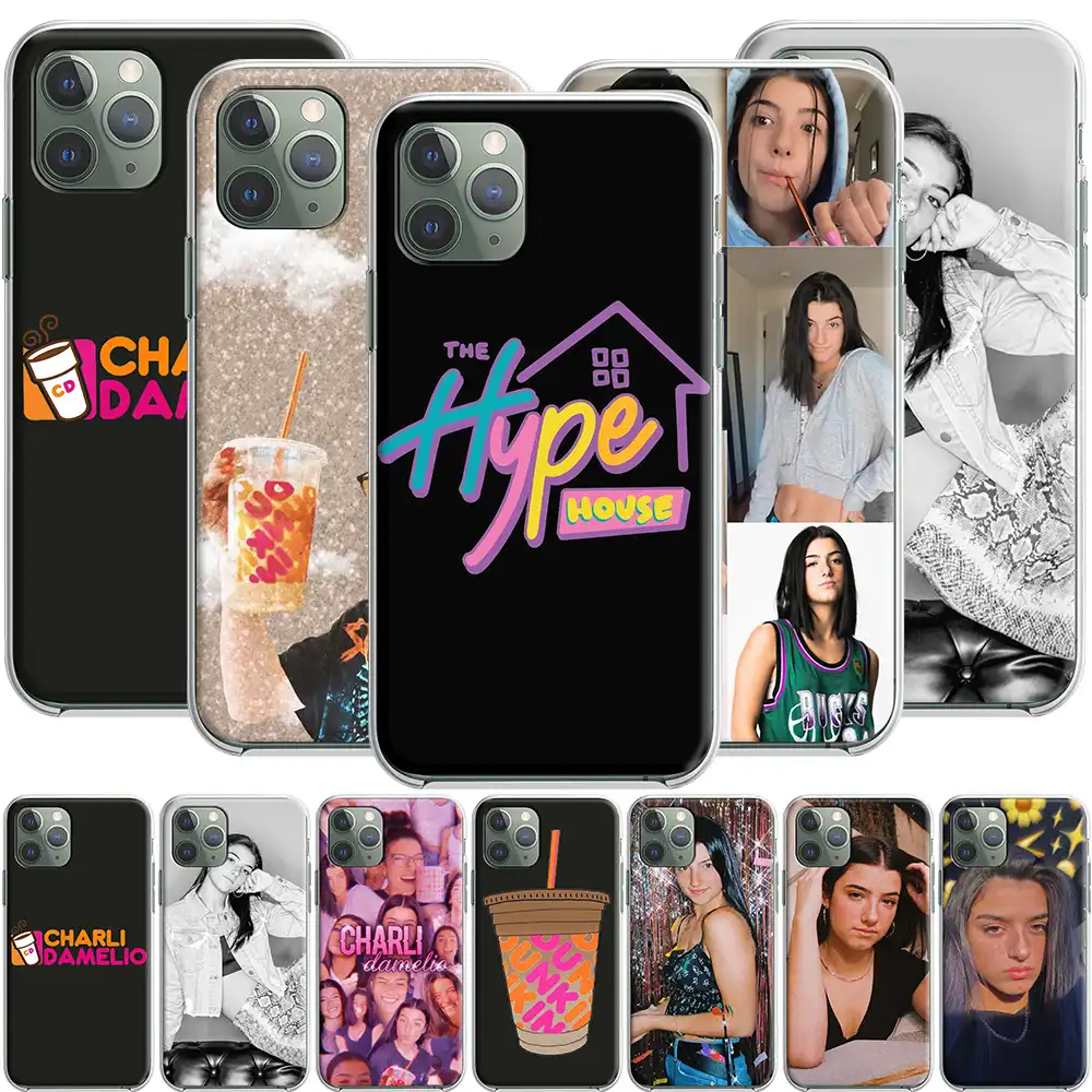 Charli Damelio Silicone Case For Apple Iphone 12 Mini 11 Pro Se Xs X Xr Max 8 7 6s 6 Plus 5s Phone Case Covers Aliexpress