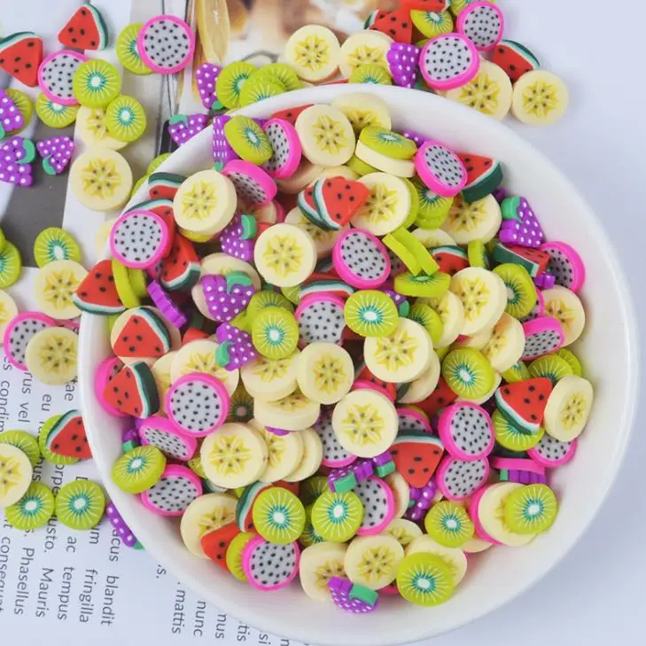 100 Pcs/set Cute Clay Beads Craft Fruit Slices Flat Back Cabochons Scrapbooking Phone Embellishments Diy Accessories Party Decor 100 Pcs/set Cute Clay Beads Craft Fruit Slices Flat Back Cabochons Scrapbooking Phone Embellishments Diy Accessories Party Decor