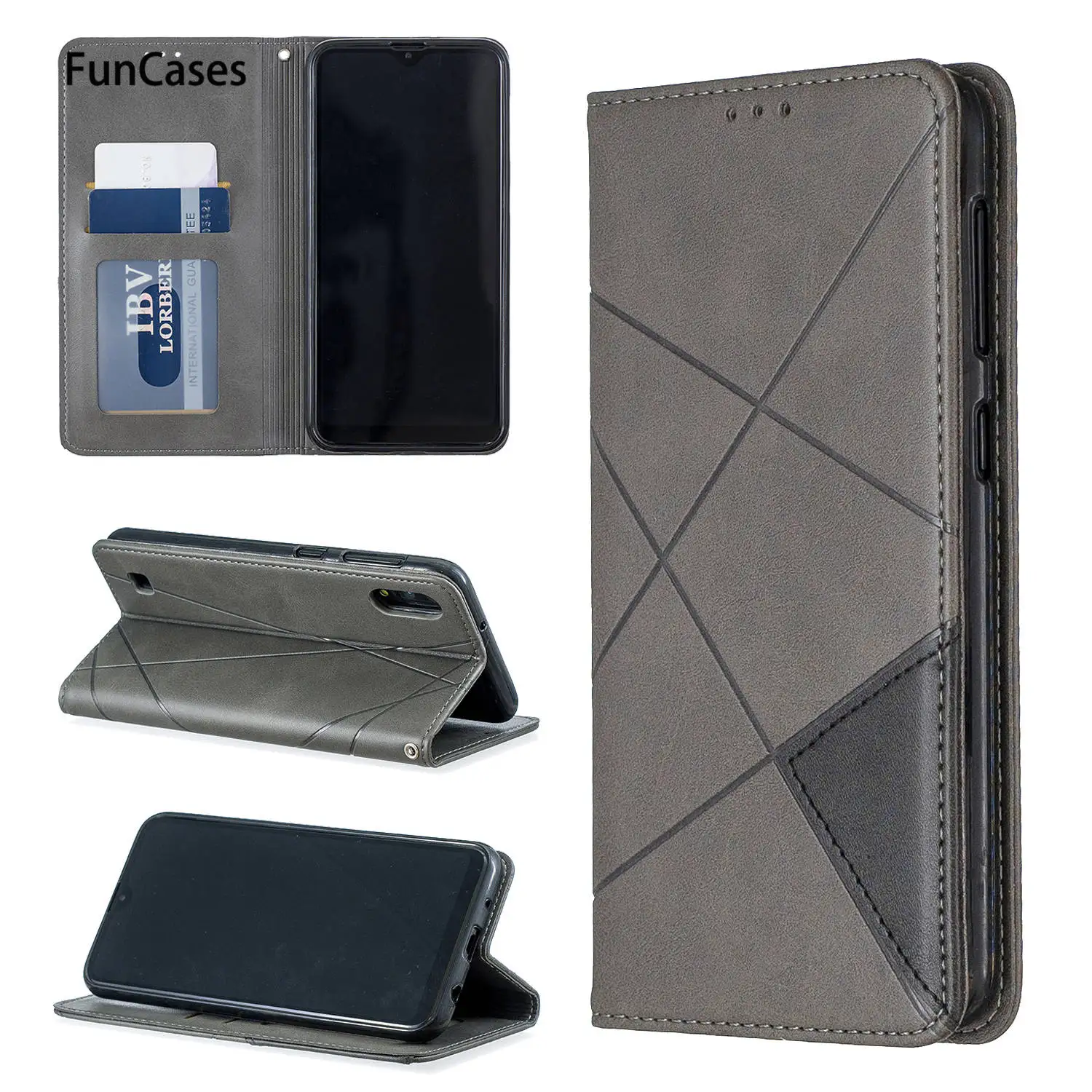 Чехлы-портмоне для samsung A70 Capinha Galaxy carcaso A7 2019 A10 A20E A30 A40 A50 A750 откидной Чехол-книжка |