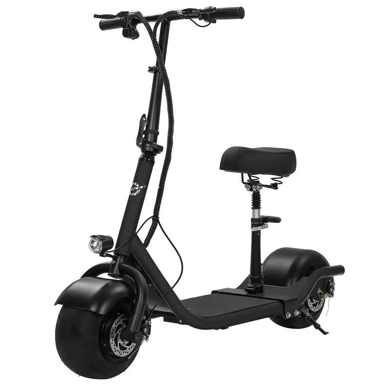 Electric Scooter Bike Two Wheels Electric Scooter 36V 350W Motorcycle Portable Smart Electric Citycoco Scooter With Seat         (3)