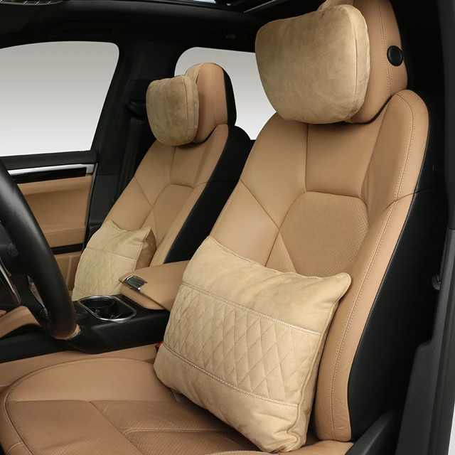 Car Headrest Ultra Soft Suede Pillow Car Seat Rest Cushion Headrest Car  Neck Pillows For Mercedes Benz Maybach S-Class headrest - AliExpress