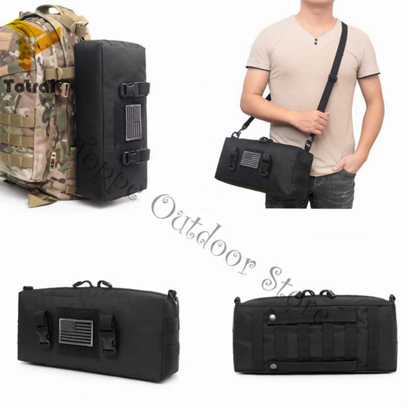 TOtrait многоцелевой MOLLE EDC 600D нейлоновая сумка тактическая на поясном ремне большой