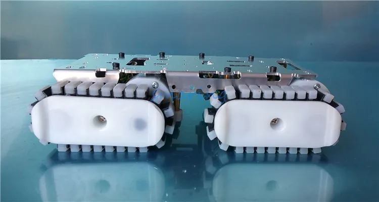 9-18V Tank Smart Robot Tank Car Chassis Kit Rubber Track Crawler For Arduino Diy Robot Toys For Children