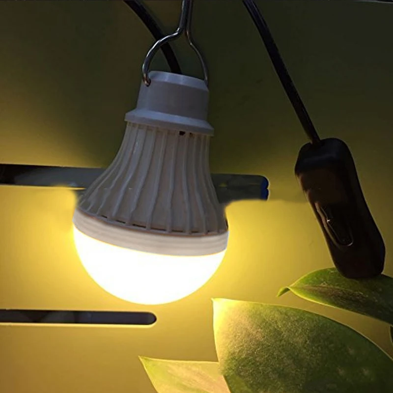 2020 Новый портативный USB Светодиодная лампа переключатель LED Кемпинг Фонарь