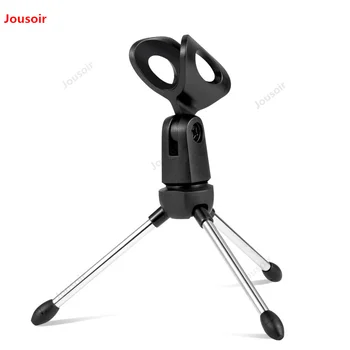 

Mini tripod microphone stand desktop cantilever shelf sound card phone k song accessories microphone clip CD50 T07