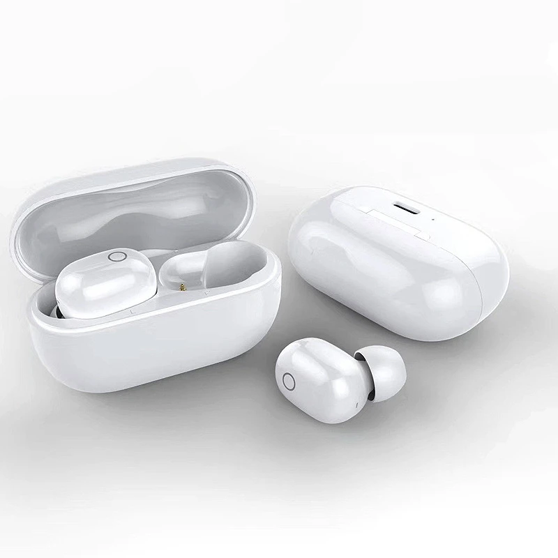 YTOM Touch Key Mini True Wireless bluetooth Earphone Headphones Super bass TWS Earbuds sport headset with HD mic for smartphone