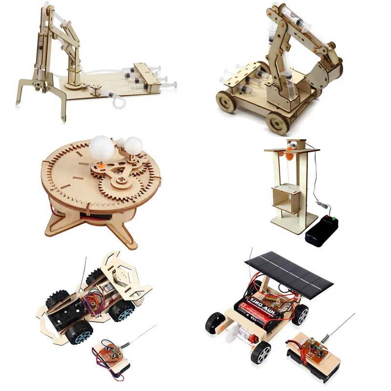 

DIY STEM развивающие игрушки, набор электронных сборок для детей, инженерная схема, строительство, сделай сам, научный эксперимент, проекты