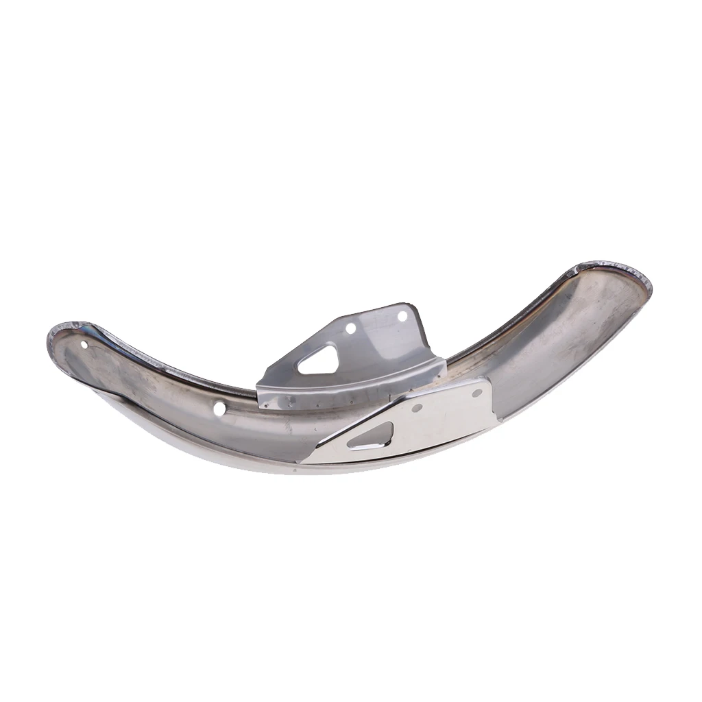 53cm Stainless Steel Front  Mudguard Direct Replacement Motorcycle Front Fender Cover For Honda CG125