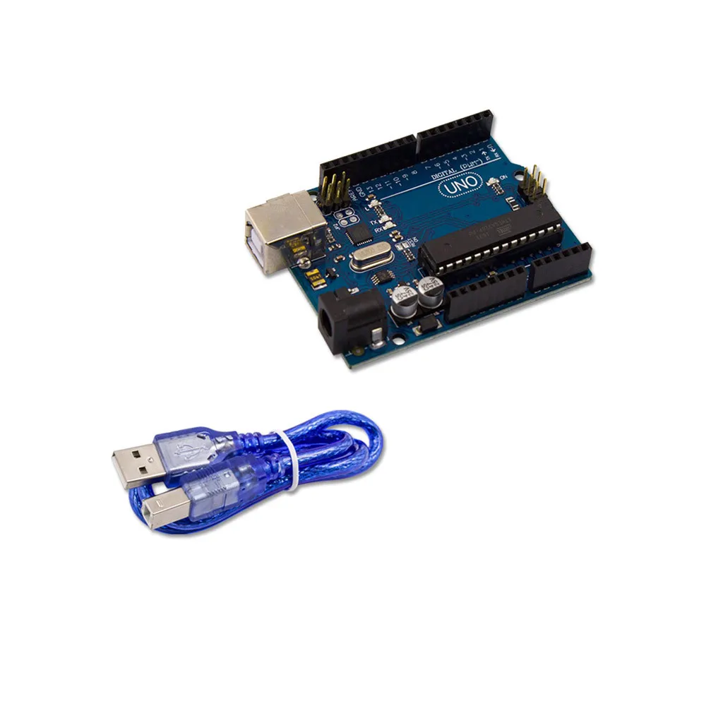 Для Uno-r3 Atmega328p Atmega16u2 совместимая плата с usb-кабелем Аксессуары Для Дронов Аксессуары Для дропшиппинг#1