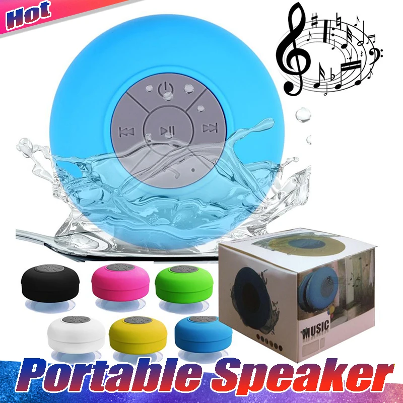 

New Wireless Bluetooth Speaker Portable Waterproof Mini Music Loudspeaker 3D Stereo Music Surround Built-in Mic outdoor Speaker