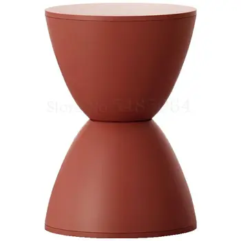 

Nordic Shoe Changing Stool Door Home Simple Living Room Bench Child Low Stool Thick Plastic Creative Round Stool