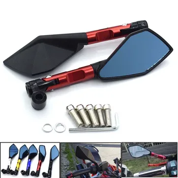 

Universal 8mm 10mm Motorcycle Rearview Mirror moto CNC Side Mirrors For BMW F800GT F800S F800ST F800R F800GS F650GS F700GS