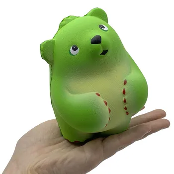 

Squishy Slow Rebound Dour Bear Simulation Green Bear Pu Slow Rebound Pressure Release Toy