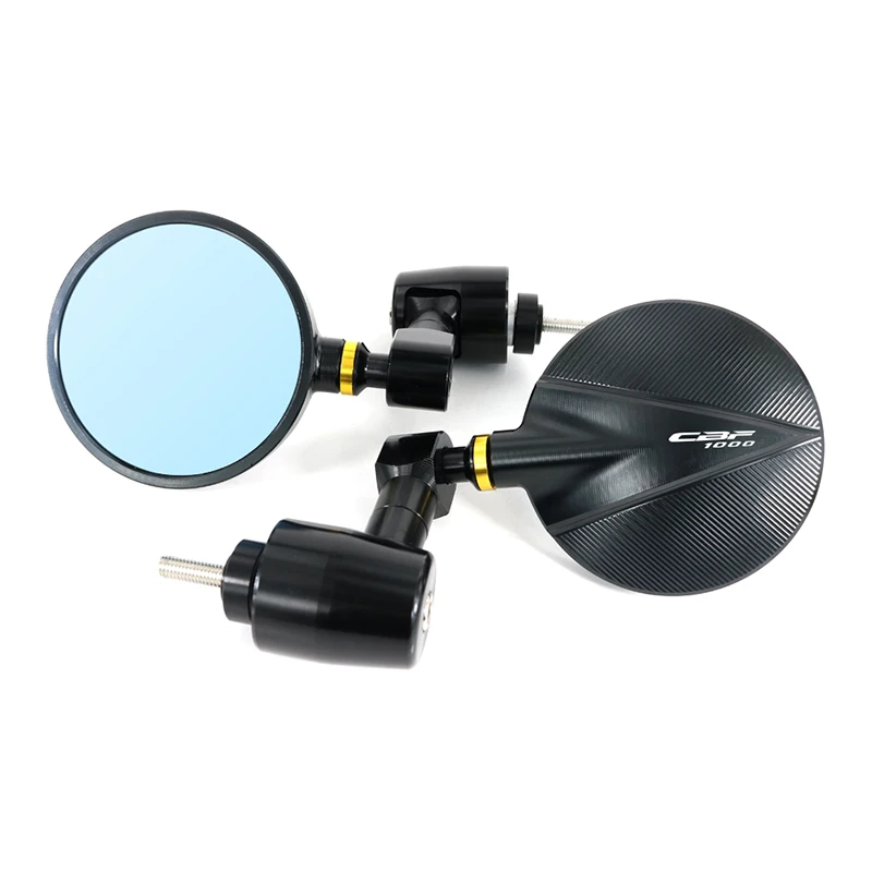 

Fit For Honda CBF 1000 2006-2021 Motorcycle Handle Bar Rearview Side Mirrors Bar End Mirror CNC Aluminum Cafer Racer