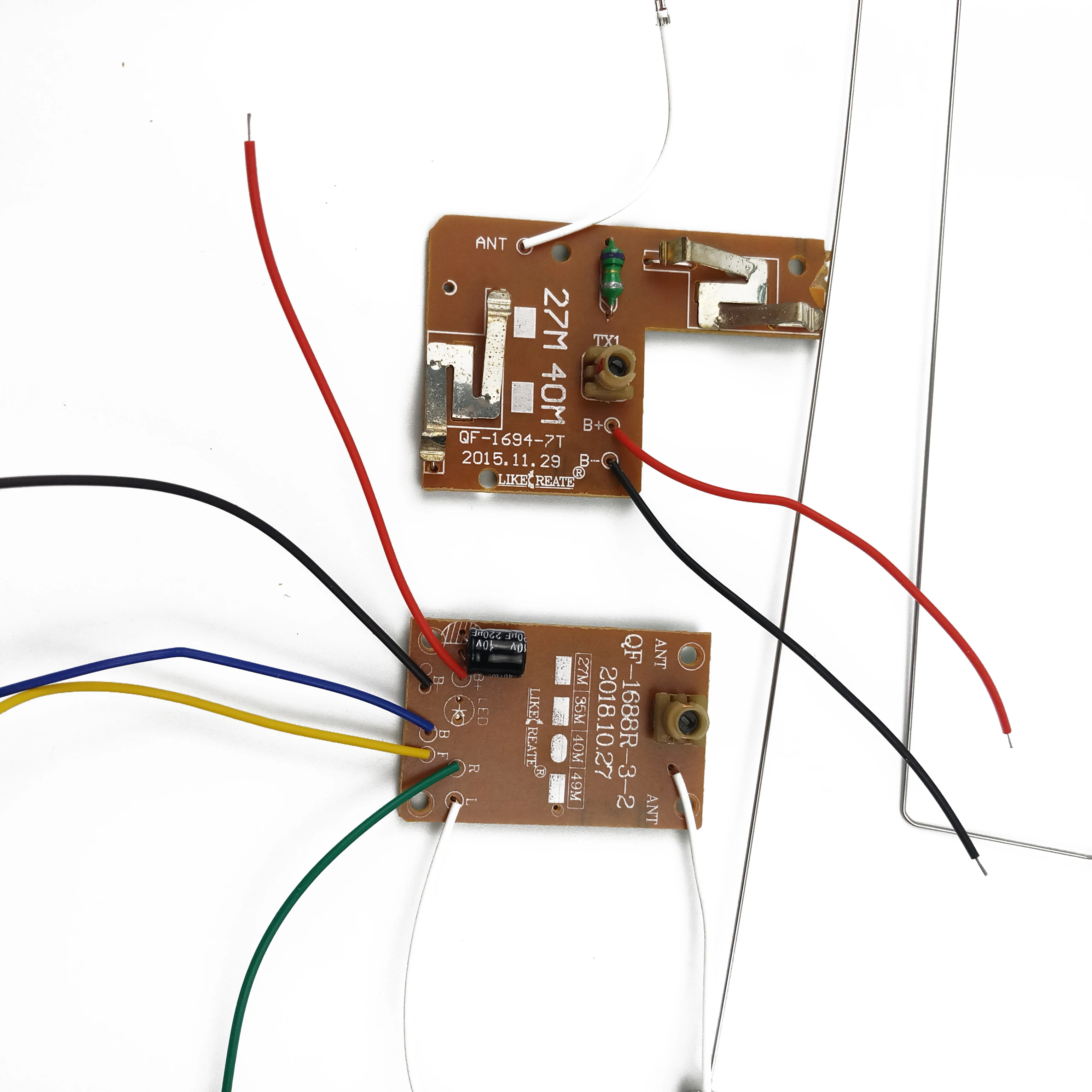 Wireless Remote Control Car Circuit Diagram