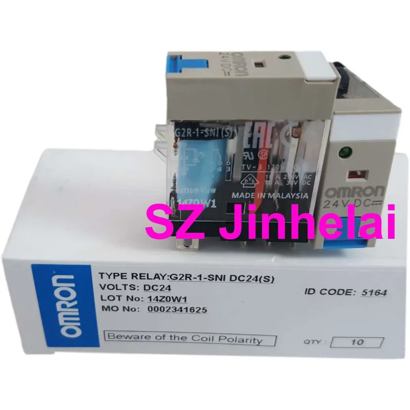 

Подлинное Оригинальное реле Micro power 10 шт. Omron G2R-1-SNI DC24(S), 24 В постоянного тока