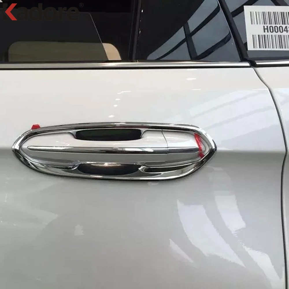Для Ford Edge 2015 2016 2017 ABS Chrome Боковая дверь ручки чаши дверная ручка крышки отделкой